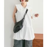OFF | 【w closet】シュシュ衿付きバルーンワンピ | PAL GROUP OUTLET