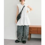 【w closet】シュシュ衿付きバルーンワンピ | PAL GROUP OUTLET | 詳細画像19 