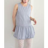 【w closet】シュシュ衿付きバルーンワンピ | PAL GROUP OUTLET | 詳細画像32 