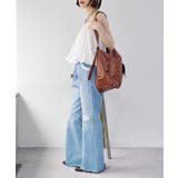 【w closet】レース付きフレアデニムパンツ | PAL GROUP OUTLET | 詳細画像16 