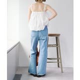 【w closet】レース付きフレアデニムパンツ | PAL GROUP OUTLET | 詳細画像20 