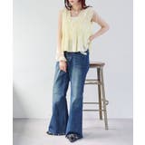 【w closet】レース付きフレアデニムパンツ | PAL GROUP OUTLET | 詳細画像34 