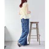 【w closet】レース付きフレアデニムパンツ | PAL GROUP OUTLET | 詳細画像39 