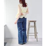 【w closet】レース付きフレアデニムパンツ | PAL GROUP OUTLET | 詳細画像43 