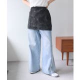 【w closet】フラワーレースミニスカート | PAL GROUP OUTLET | 詳細画像7