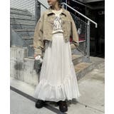 【w closet】シアーティアードスカート | PAL GROUP OUTLET | 詳細画像10 