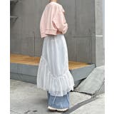 【w closet】シアーティアードスカート | PAL GROUP OUTLET | 詳細画像24 