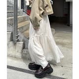 【w closet】シアーティアードスカート | PAL GROUP OUTLET | 詳細画像5 