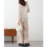 【w closet】リボンタックパンツ | PAL GROUP OUTLET | 詳細画像12 