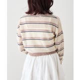 【w closet】ボーダーポロニット | PAL GROUP OUTLET | 詳細画像5 