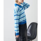 【w closet】ボーダーポロニット | PAL GROUP OUTLET | 詳細画像15 