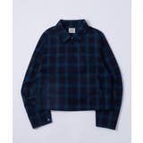 NVY/GRN | 【WHO'S WHO gallery】KOOKYNチェックジップブルゾン | PAL GROUP OUTLET