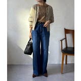 【DouDou】ラメ前後2WAYカーディガン | PAL GROUP OUTLET | 詳細画像1 