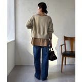 【DouDou】ラメ前後2WAYカーディガン | PAL GROUP OUTLET | 詳細画像5 