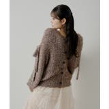 【Chico】袖リボンルーズリブCD | PAL GROUP OUTLET | 詳細画像1 