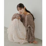 【Chico】袖リボンルーズリブCD | PAL GROUP OUTLET | 詳細画像2 