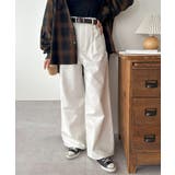 【Discoat】撥水加工ホワイトデニムパンツ | PAL GROUP OUTLET | 詳細画像2 