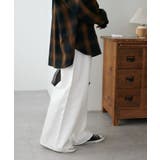 【Discoat】撥水加工ホワイトデニムパンツ | PAL GROUP OUTLET | 詳細画像3 