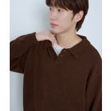 【Kastane】BRUSHED YARN KNIT POLO SHIRT | PAL GROUP OUTLET | 詳細画像4 