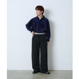 【Kastane】VELOUR POLO SHIRT | PAL GROUP OUTLET | 詳細画像9 