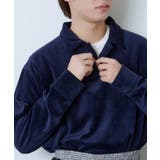 【Kastane】VELOUR POLO SHIRT | PAL GROUP OUTLET | 詳細画像6 