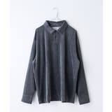 【Kastane】VELOUR POLO SHIRT | PAL GROUP OUTLET | 詳細画像22 