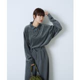 【Kastane】VELOUR POLO SHIRT | PAL GROUP OUTLET | 詳細画像12 