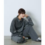 【Kastane】VELOUR POLO SHIRT | PAL GROUP OUTLET | 詳細画像13 