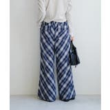 【Kastane】ネルチェックイージーパンツ | PAL GROUP OUTLET | 詳細画像7 