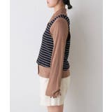 ボーダータンクレイヤード襟付きシアーカットシャツ | PAL GROUP OUTLET | 詳細画像35