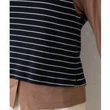 ボーダータンクレイヤード襟付きシアーカットシャツ | PAL GROUP OUTLET | 詳細画像41