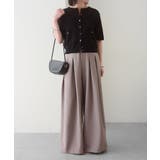 【Omekashi】ダブルタックイージーパンツ | PAL GROUP OUTLET | 詳細画像14 