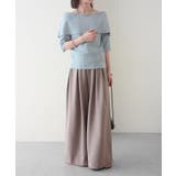 【Omekashi】ダブルタックイージーパンツ | PAL GROUP OUTLET | 詳細画像7 