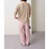 【Omekashi】ドロストカーブパンツ | PAL GROUP OUTLET | 詳細画像18 