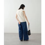 【Omekashi】オフショルカラーニットベスト | PAL GROUP OUTLET | 詳細画像9