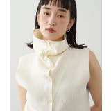 【Omekashi】オフショルカラーニットベスト | PAL GROUP OUTLET | 詳細画像20