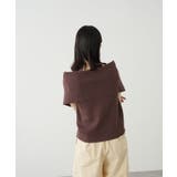 【Omekashi】ノースリオフショルニット | PAL GROUP OUTLET | 詳細画像31 