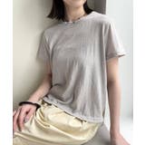 【Omekashi】シアーシャイニーTシャツ | PAL GROUP OUTLET | 詳細画像1