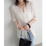 【Omekashi】ストレッチレース2WAYカーディガン | PAL GROUP OUTLET | 詳細画像2 