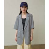 【Omekashi】シアーメッシュ5分袖ジャケット | PAL GROUP OUTLET | 詳細画像40 