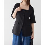 【Omekashi】スクエアハーフスリーブジャケット | PAL GROUP OUTLET | 詳細画像25 