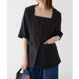 【Omekashi】スクエアハーフスリーブジャケット | PAL GROUP OUTLET | 詳細画像26 