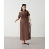 【Omekashi】半袖チュールワンピース | PAL GROUP OUTLET | 詳細画像18 