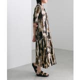 【ear PAPILLONNER】半袖斜めプリーツワンピース【SUM1 STYL… | PAL GROUP OUTLET | 詳細画像8 