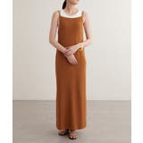 【earthy_】エコリッチニットキャミOP | PAL GROUP OUTLET | 詳細画像3 