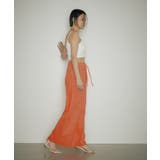 【earthy_】オーガニックコットンカップ付きクロップドVキャミソール | PAL GROUP OUTLET | 詳細画像7