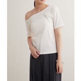 【earthy_】ワンショルリブTEE | PAL GROUP OUTLET | 詳細画像12 