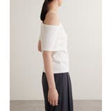 【earthy_】ワンショルリブTEE | PAL GROUP OUTLET | 詳細画像19 