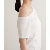 【earthy_】ワンショルリブTEE | PAL GROUP OUTLET | 詳細画像25 