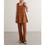 【earthy_】エコリッチフレアニットタンクトップ | PAL GROUP OUTLET | 詳細画像18 